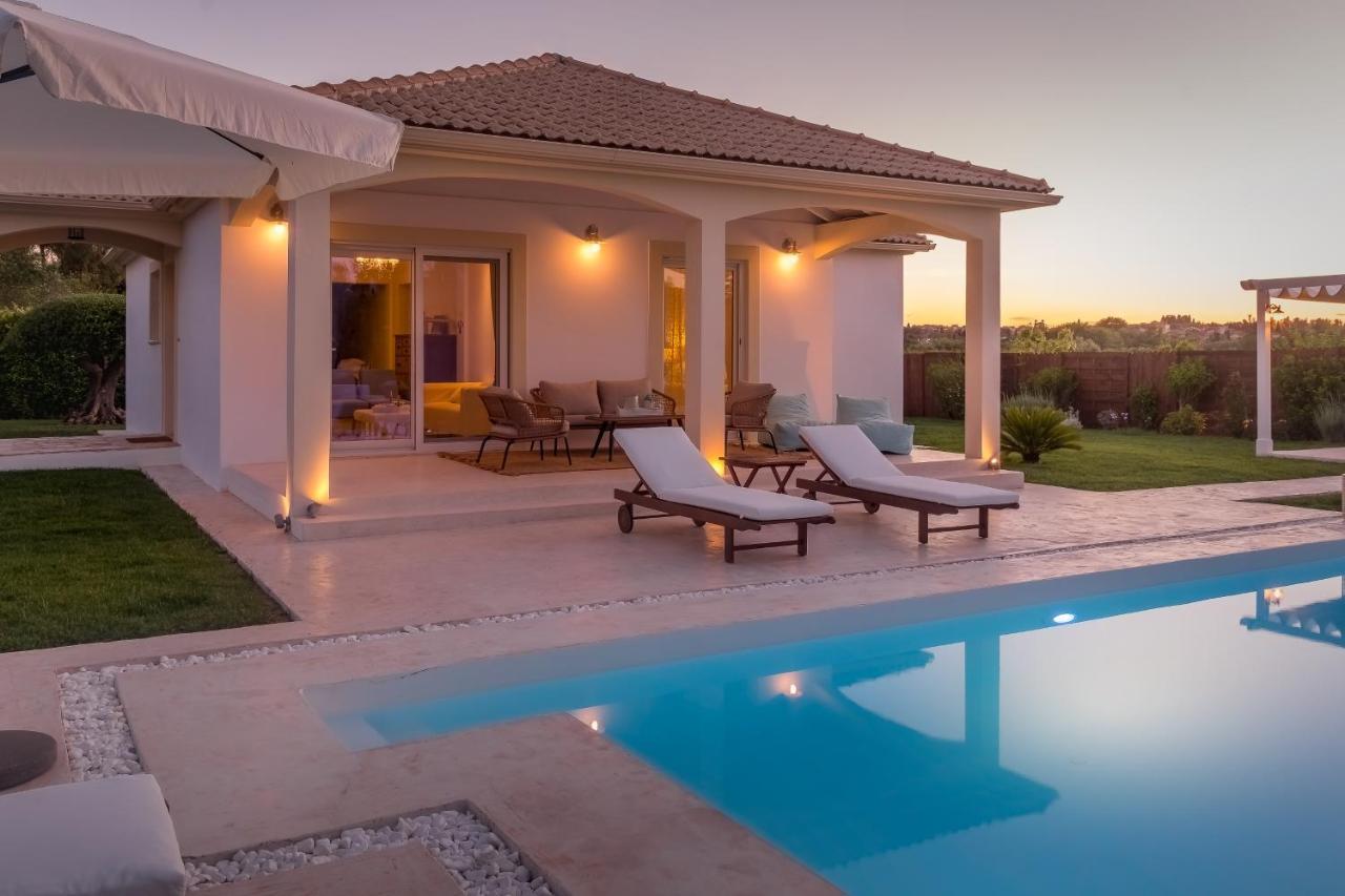 Villa Evanna Lefkímmi Exteriér fotografie